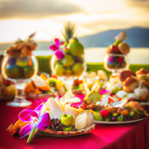 Catering for a Beach Wedding in Hilo, Hawaii