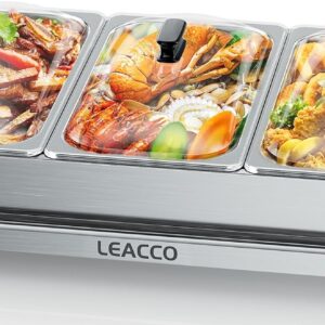 Leacco Buffet Server & Food Warmer Review